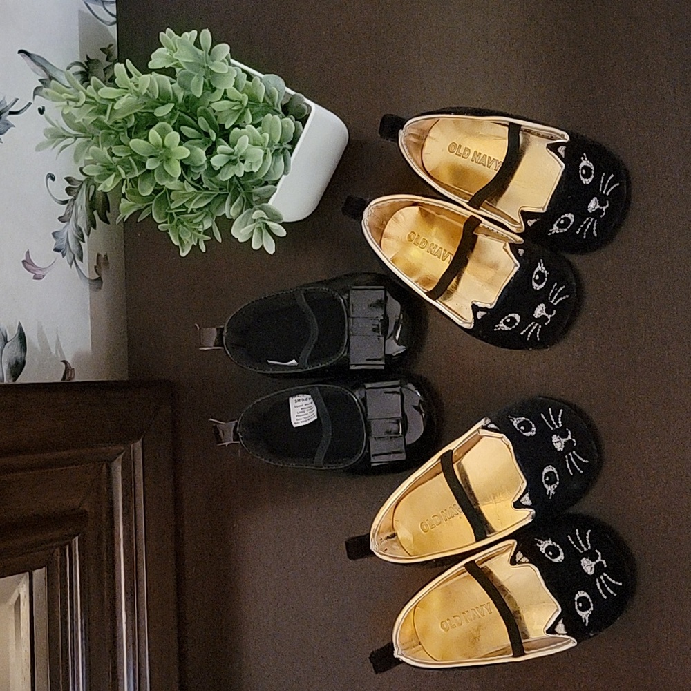 Lot Of 3 Old Navy & Loveable Friend Ballet Slippers